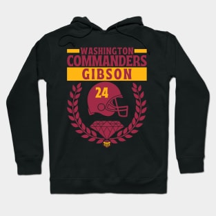 Washington Commanders Gibson 24 Edition 2 Hoodie